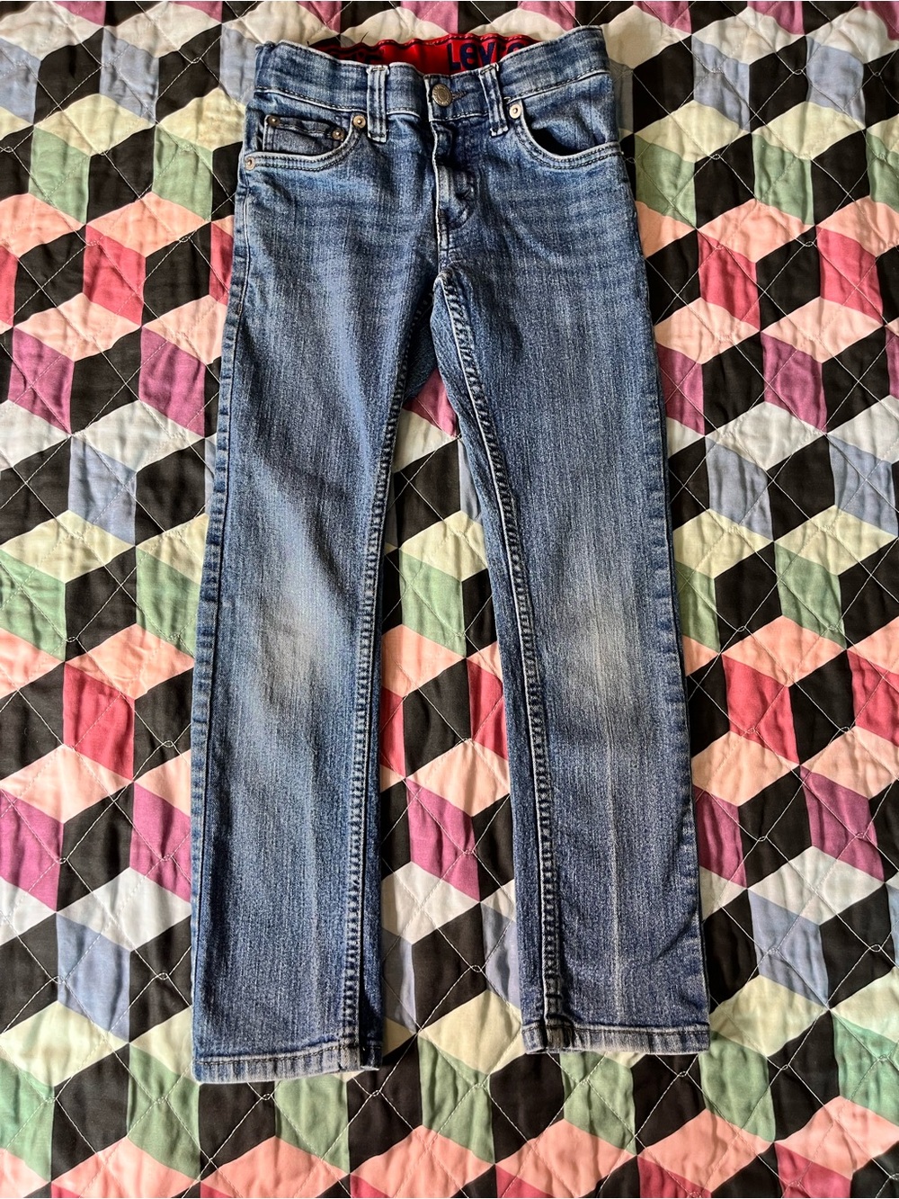 Boys Distressed Levi’s Jeans